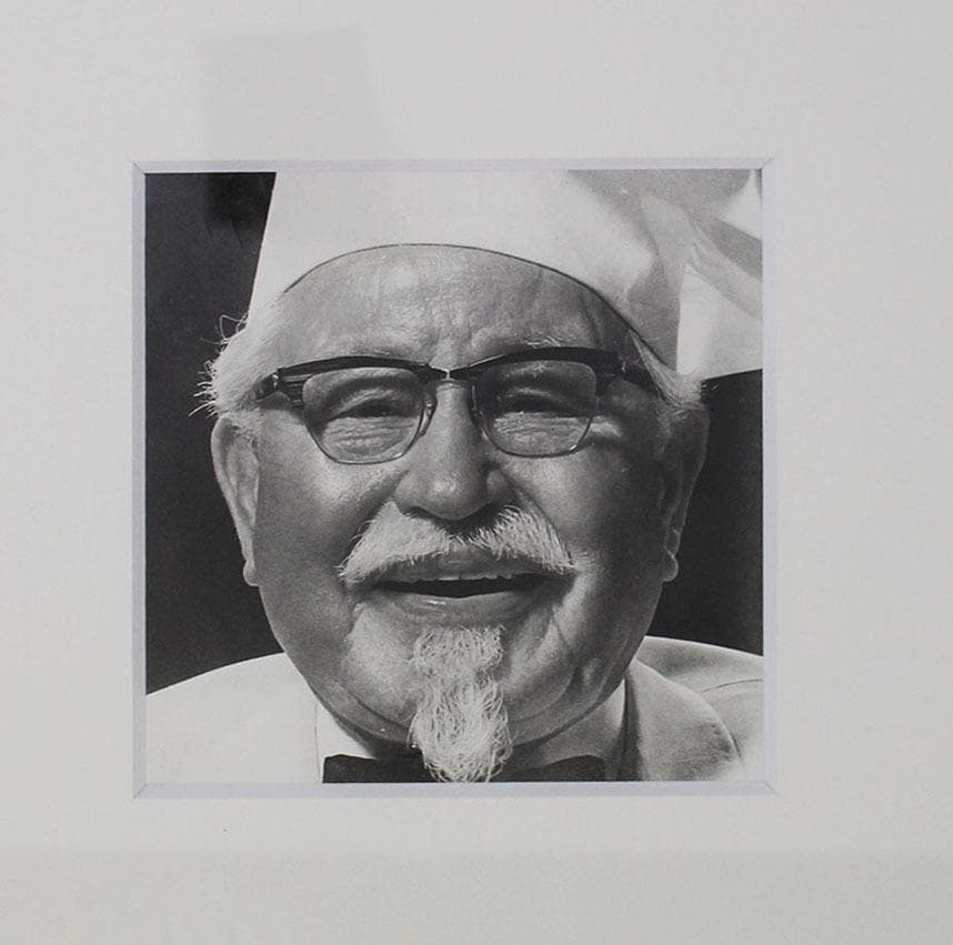 写真　カーネル・サンダース　ヴィンテージ