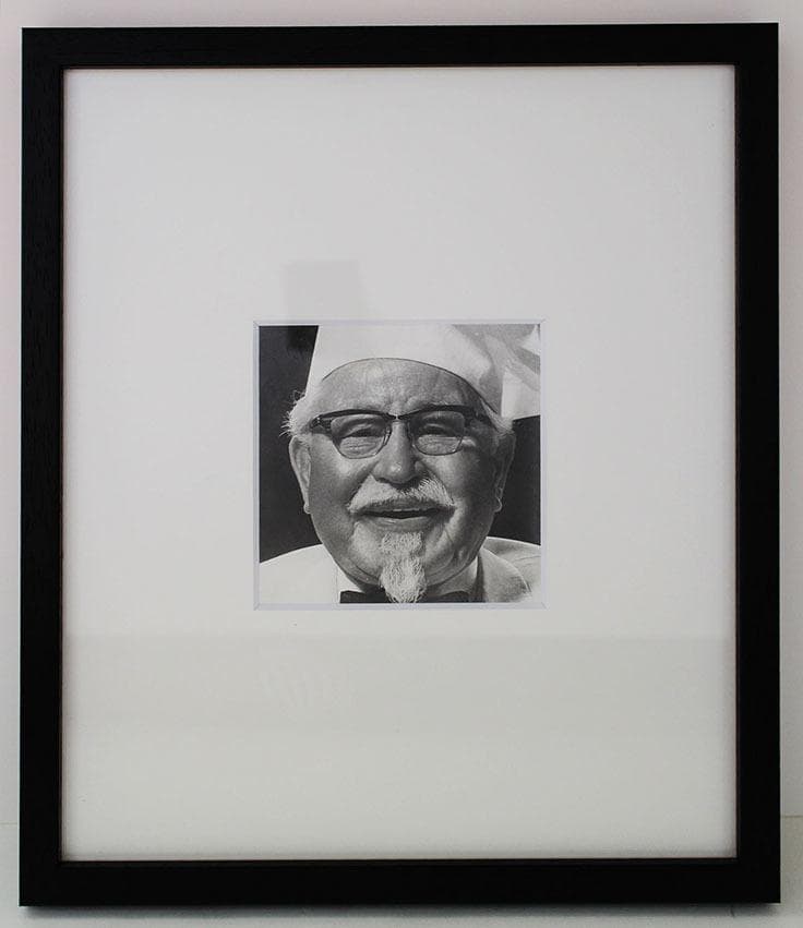 写真　カーネル・サンダース　ヴィンテージ