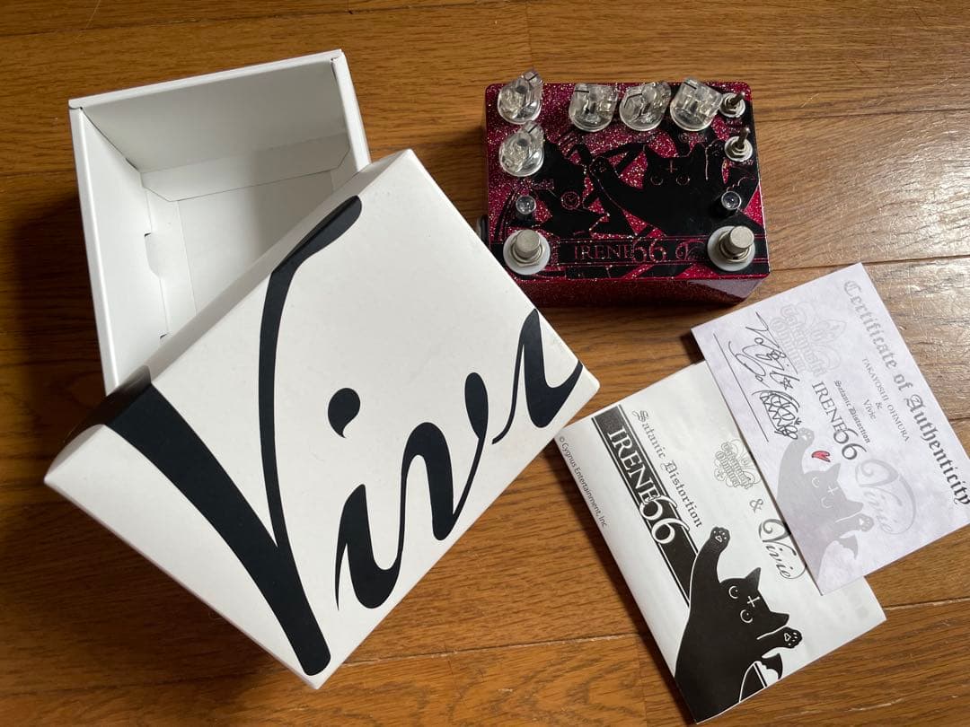 Vivie IRENE66 大村孝佳シグネチャーモデル　ディストーションペダル