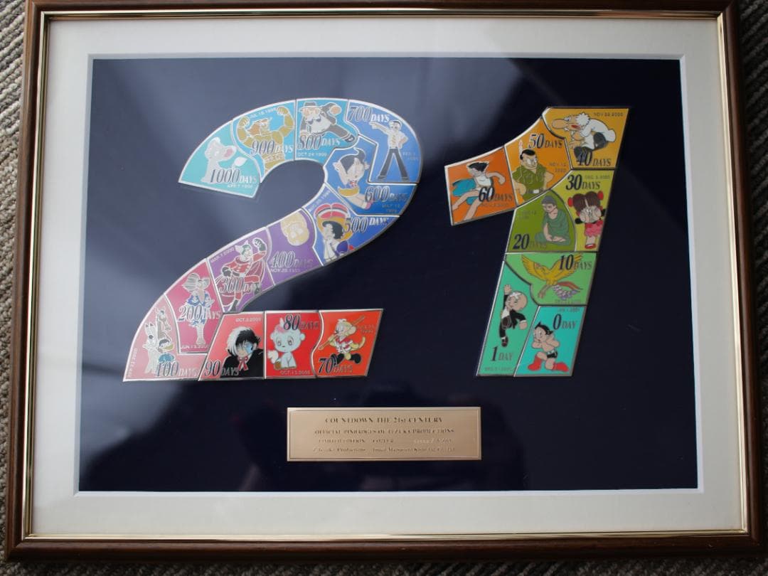 COUNTDOWN THE 21st CENTURY ピンバッジ