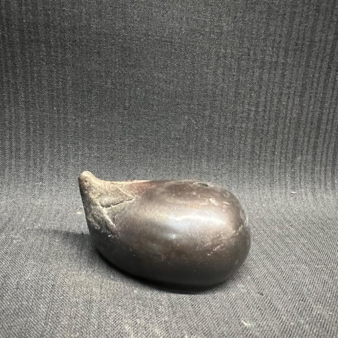 〇Ea右1034 水滴 すいてき 書道 真鍮 ナス