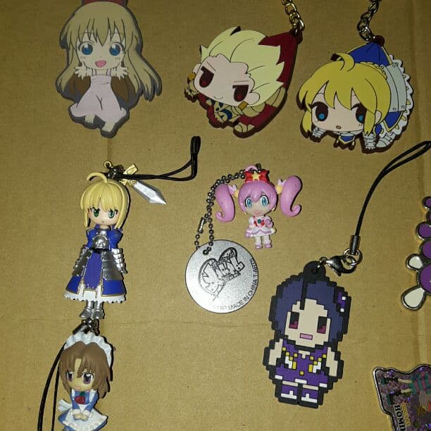 ラバーストラップ．キーホルダー色々