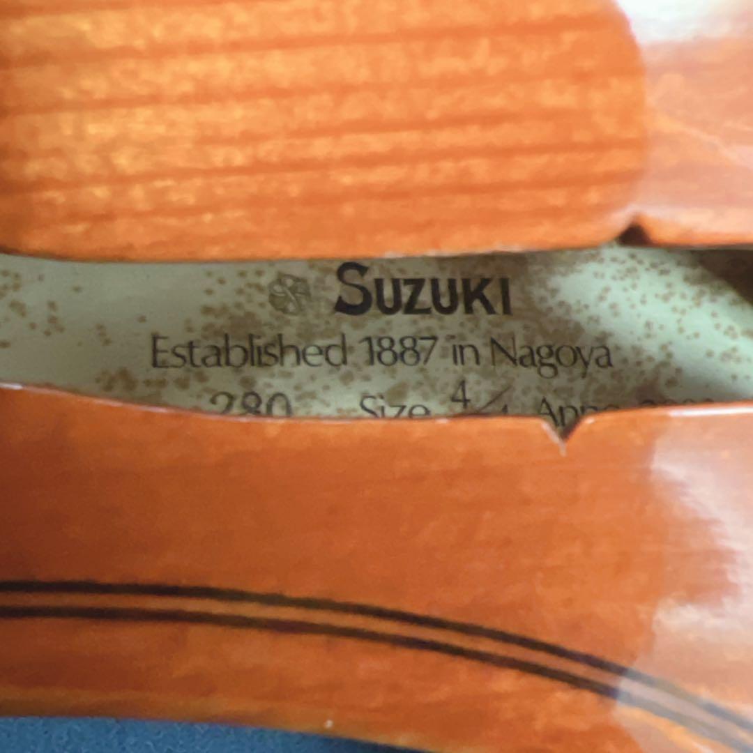 SUZUKI No.280 4/4 2003年 バイオリン 弓 杉藤