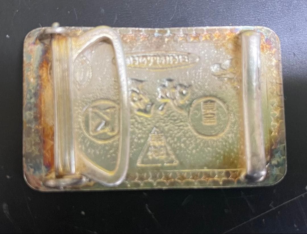 【貴重レア】SHINTOHO 新東宝 エンブレム風金属製プレート(バックル)