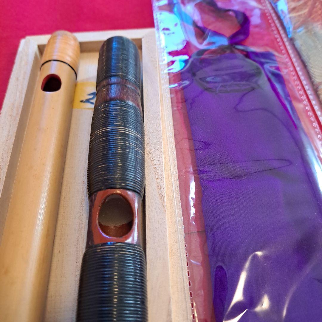 和楽器　能管と篠笛