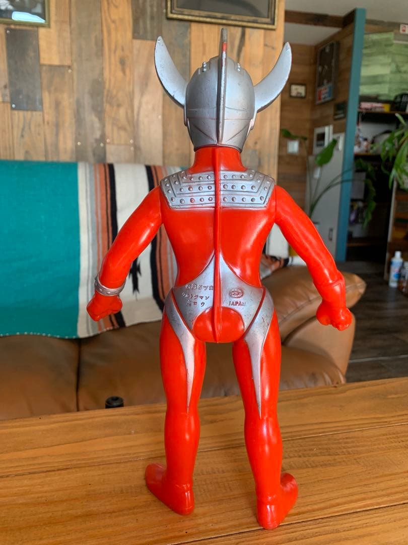 ポピーグレートザウルス　ウルトラマンタロウ　当時物ソフビ