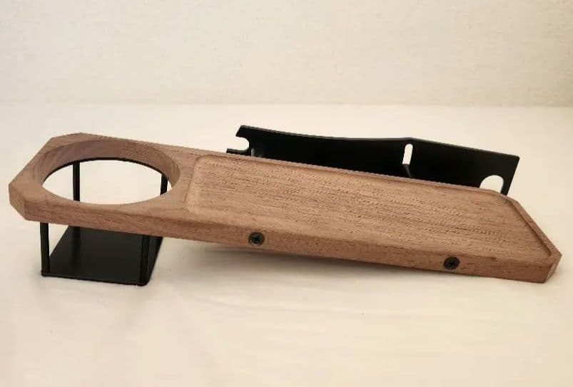 INAVANCE ONES TABLE ウォールナット・アルマイト黒