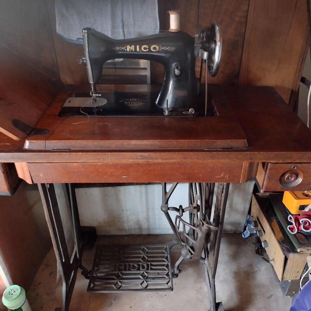 MICO☆足踏みミシン☆レトロ☆ジャンク