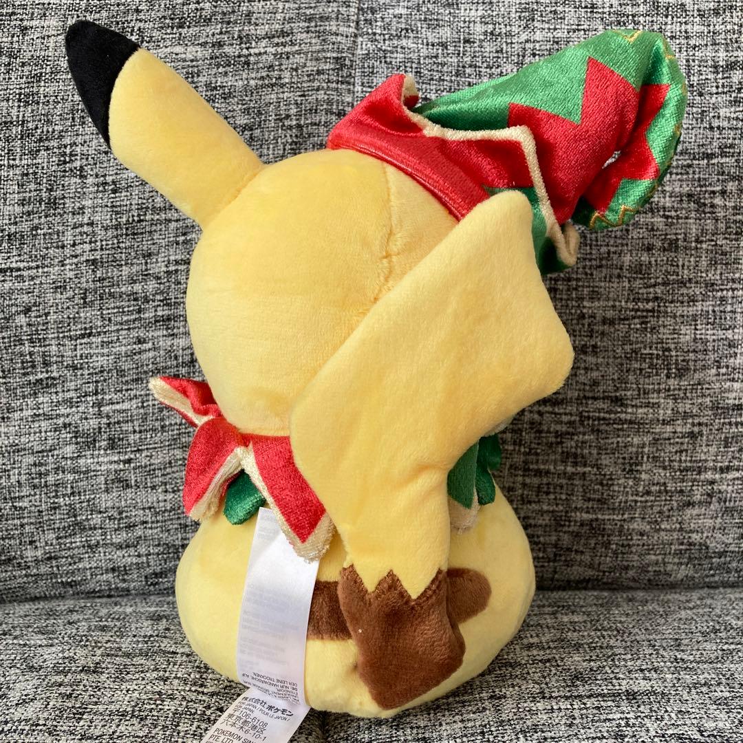 ピカチュウ&デデンネ クリスマスぬいぐるみ
