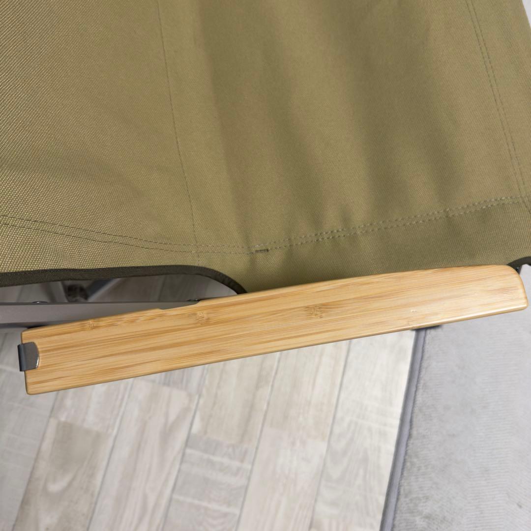  peak ローチェア30 チェア カーキ 室内使用・保管　美品