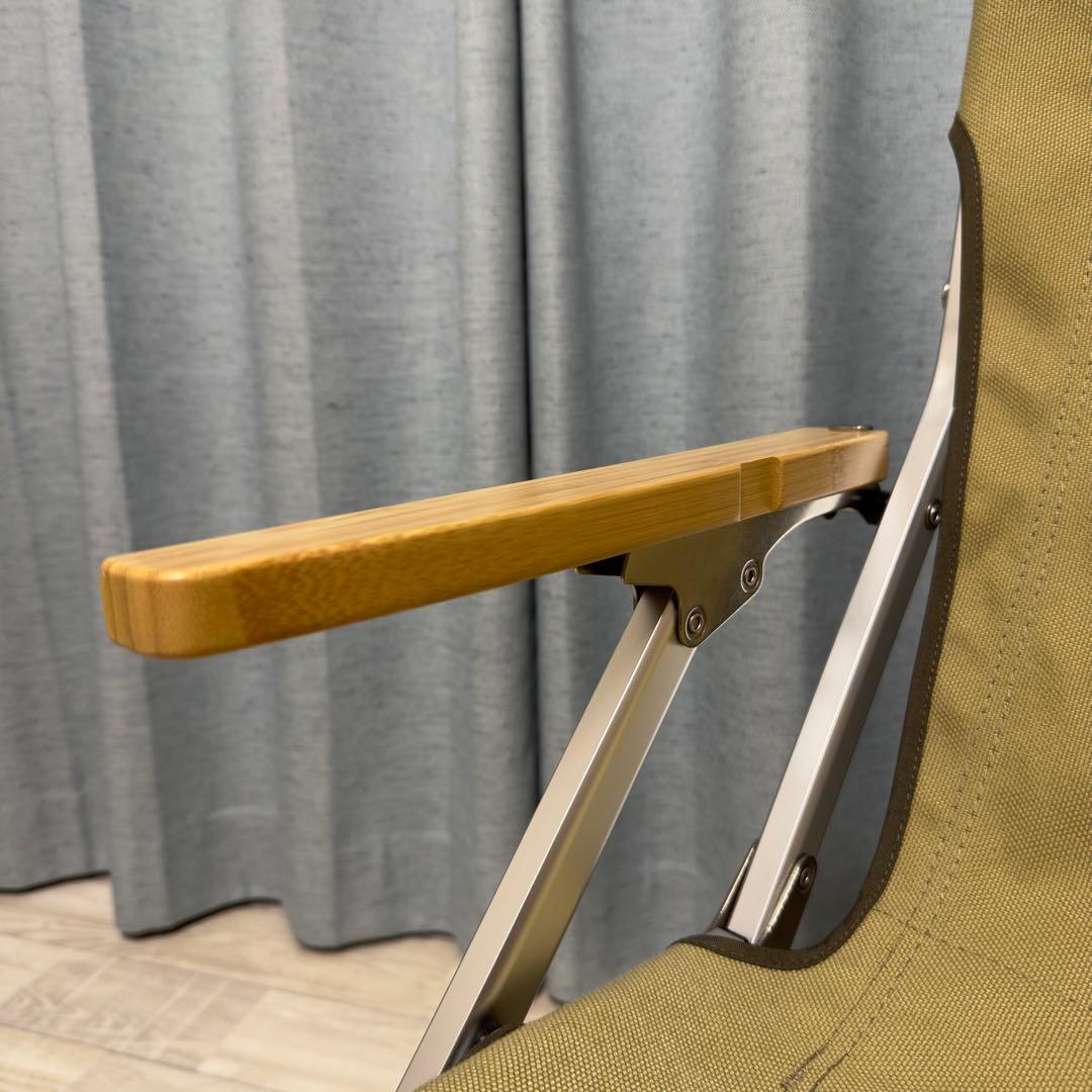  peak ローチェア30 チェア カーキ 室内使用・保管　美品