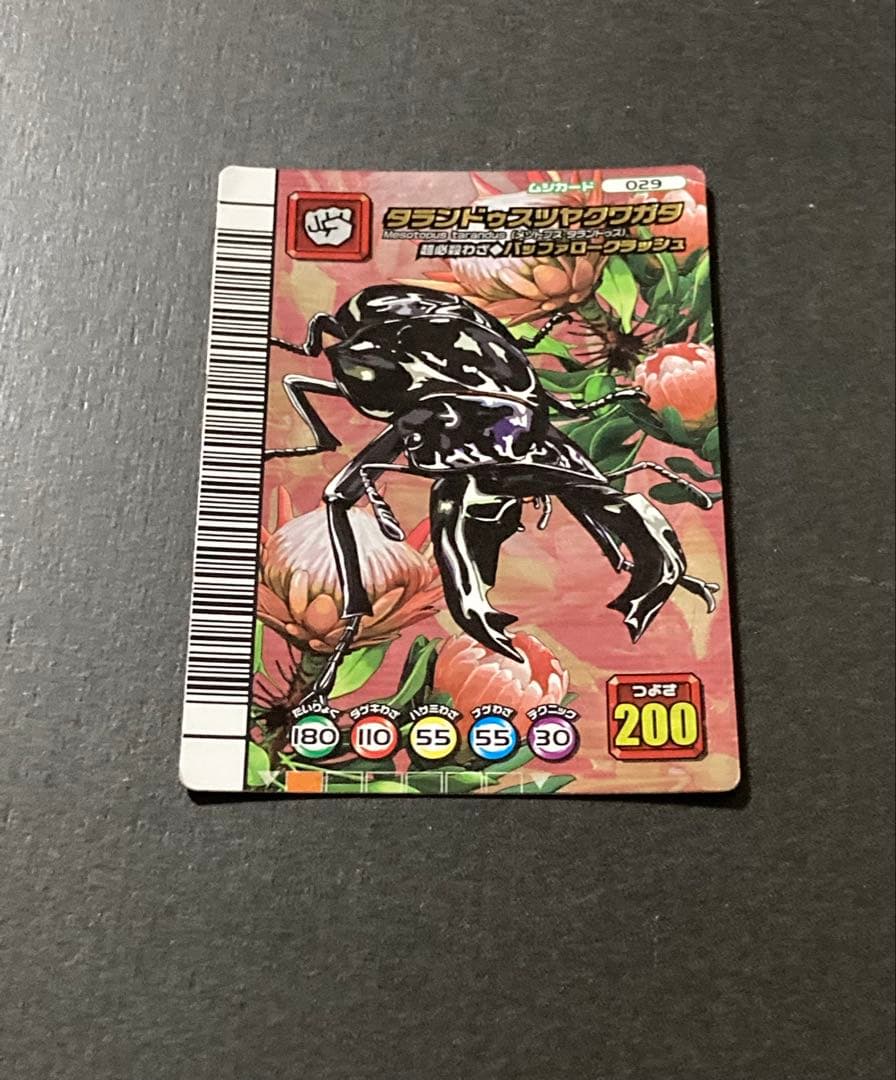 甲虫王者ムシキング　タランドゥスツヤクワガタ　5周年