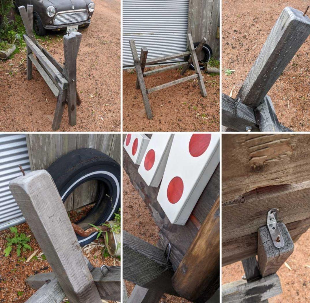 オールドアメリカン \"OPEN\" オープン看板 路上看板 立て看板 大型看板