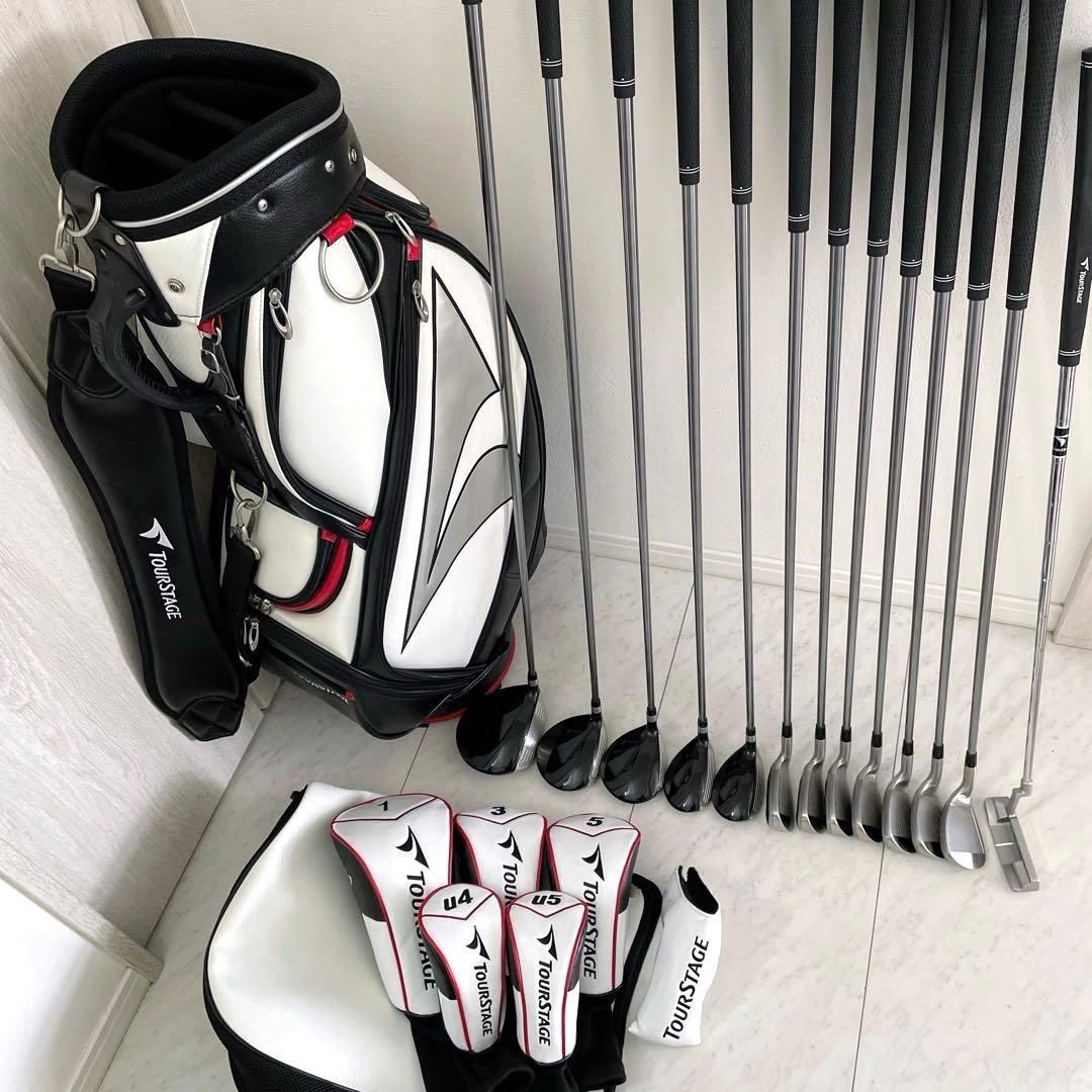 未使用に近い　完売　ツアーステージ　ゴルフクラブ　本格フルセット　V771