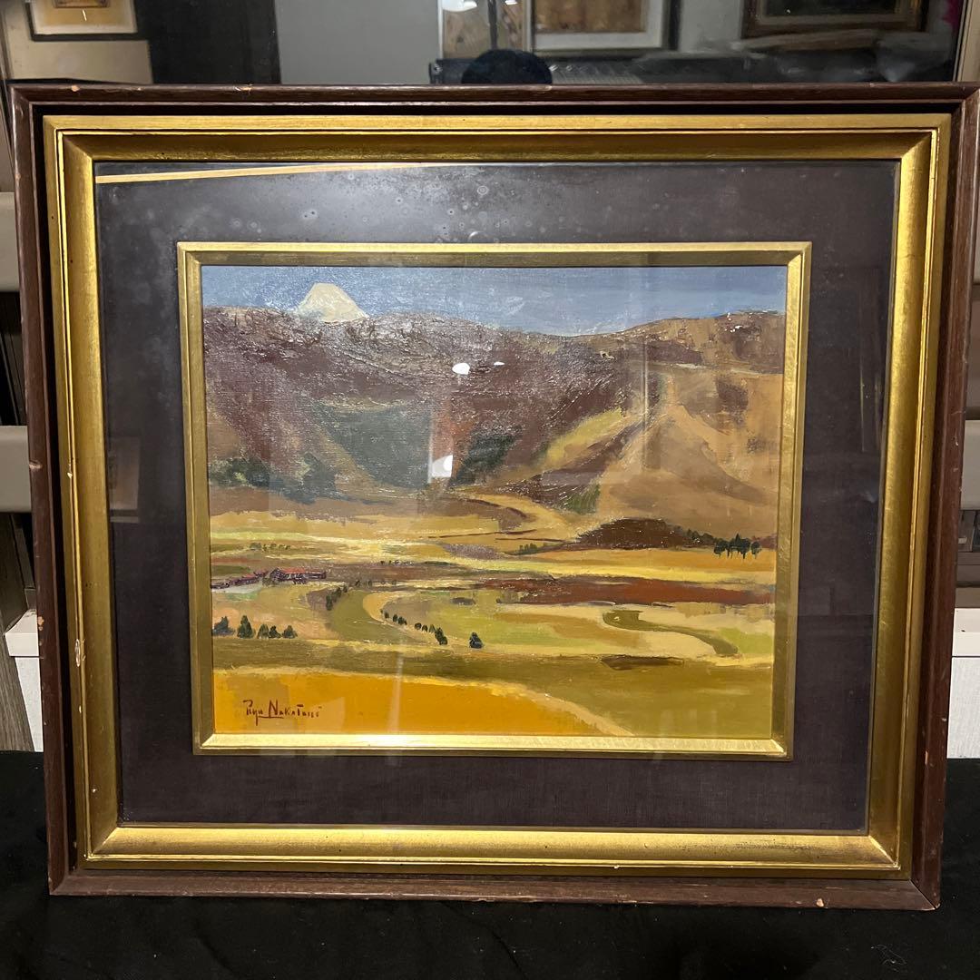 中谷龍一　 油彩画 風景画