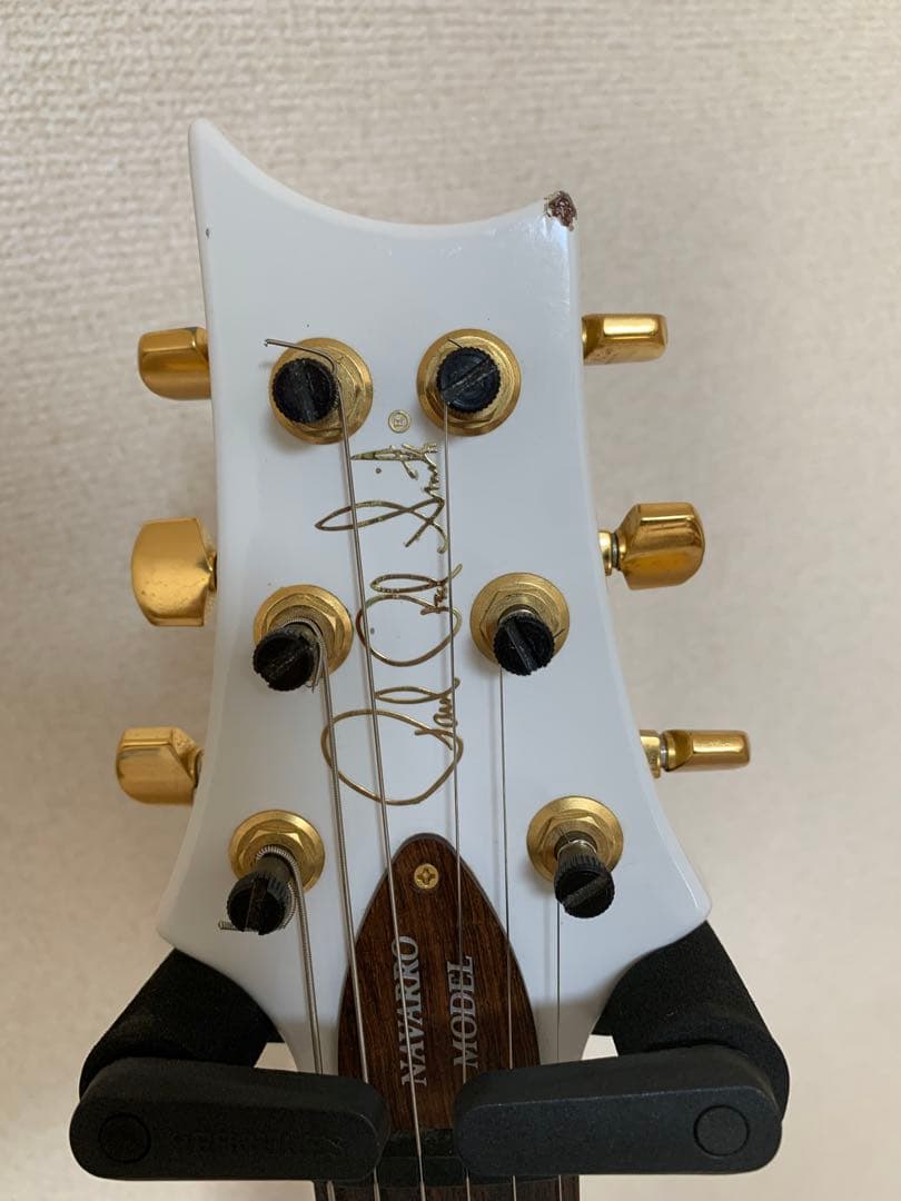 レア！ PRS NAVARRO MODEL JET WHITE custom24