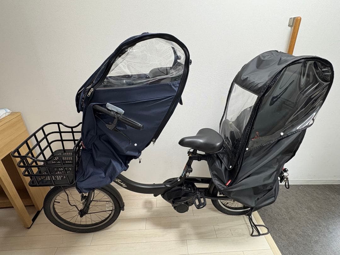 【aさん専用】YAMAHA PAS Babby 前後チャイルドシートとカバー付