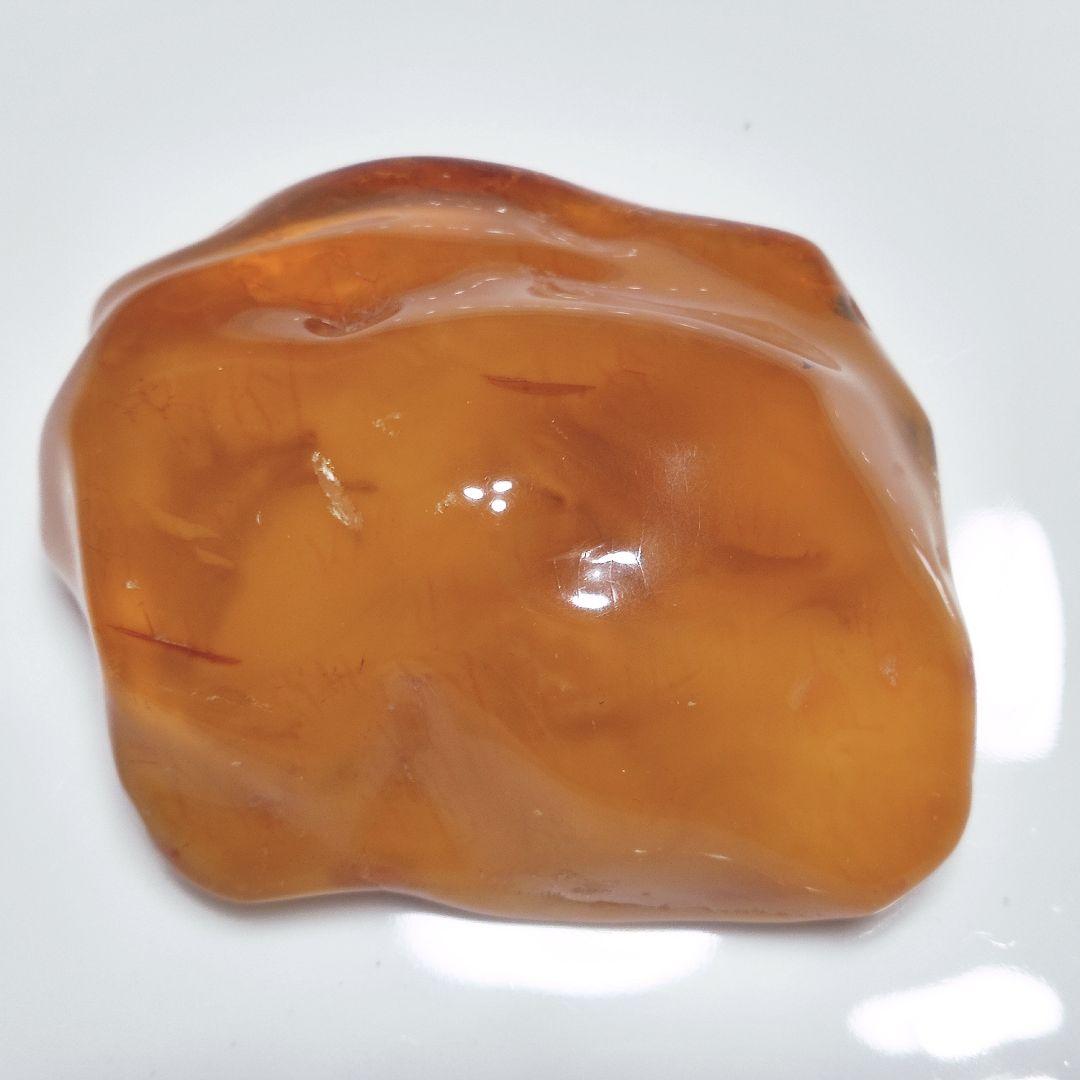 パワーストーン　原石　アンバー（琥珀）105g　№589