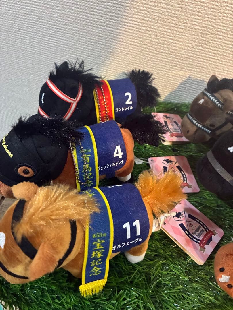 サラブレッドコレクション　 マスコットボールチェーン　ディープインパクトetc