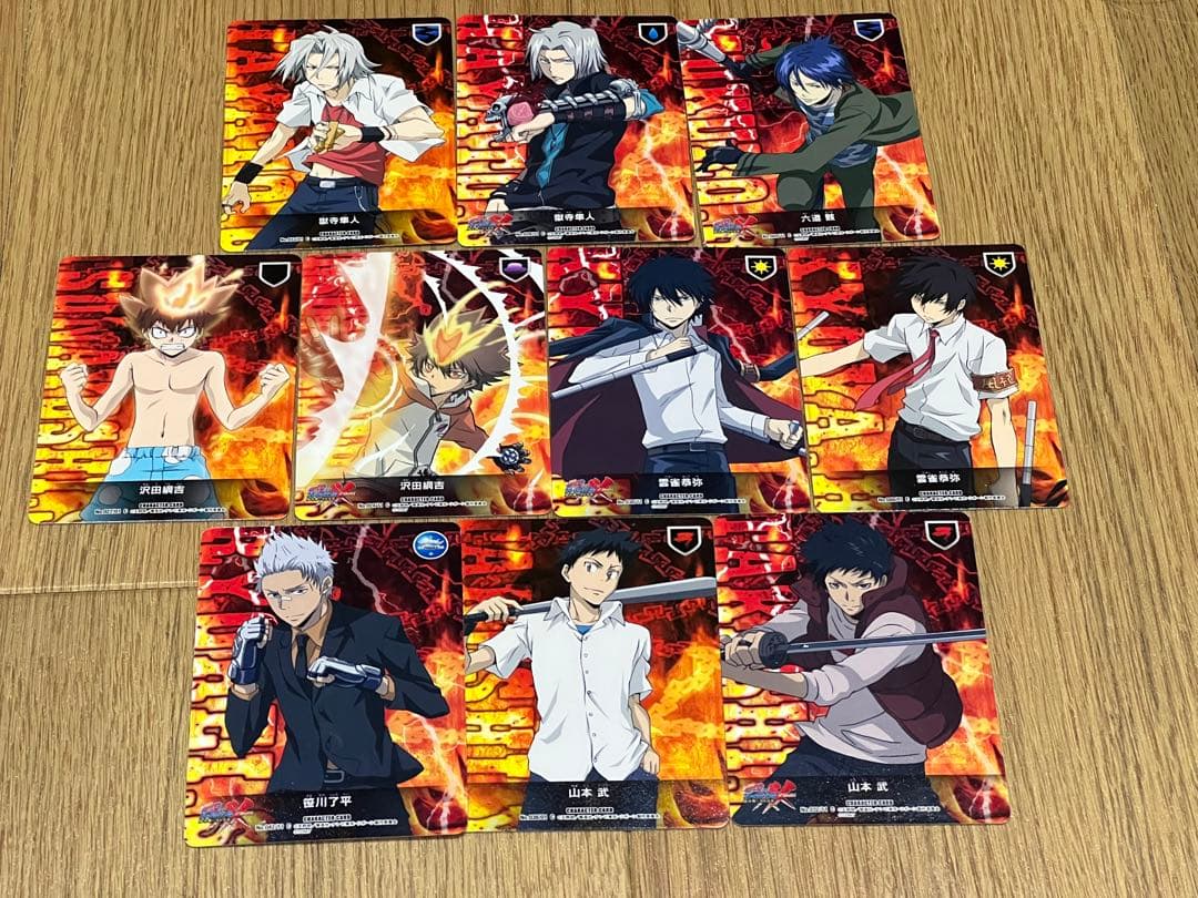 家庭教師ヒットマンREBORN! CCG コモンカードセット650〜750枚位