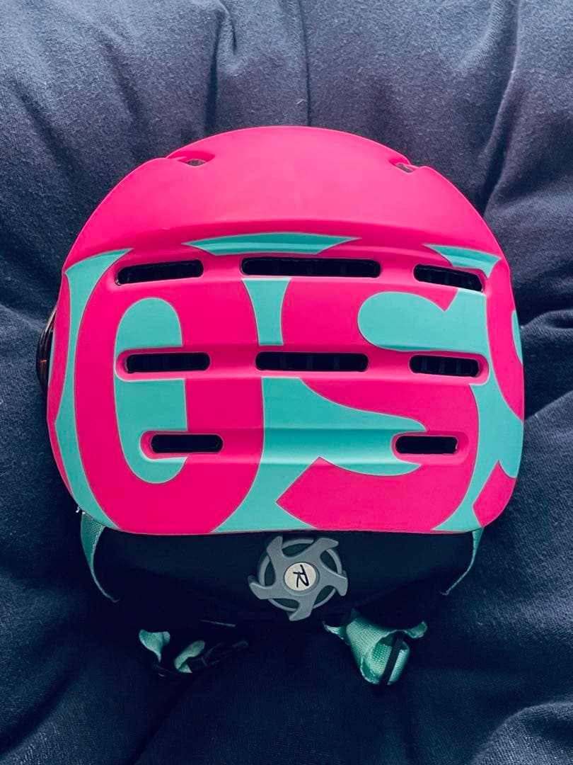 ROSSIGNOL スキー ヘルメット ピンク/青