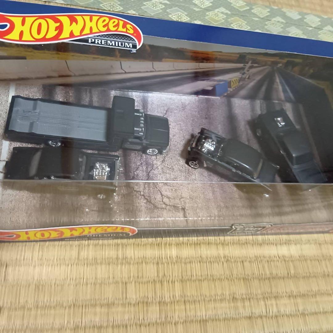 【5点セット】ホットウィール　トランスポーター　M2 トレーラー　セット