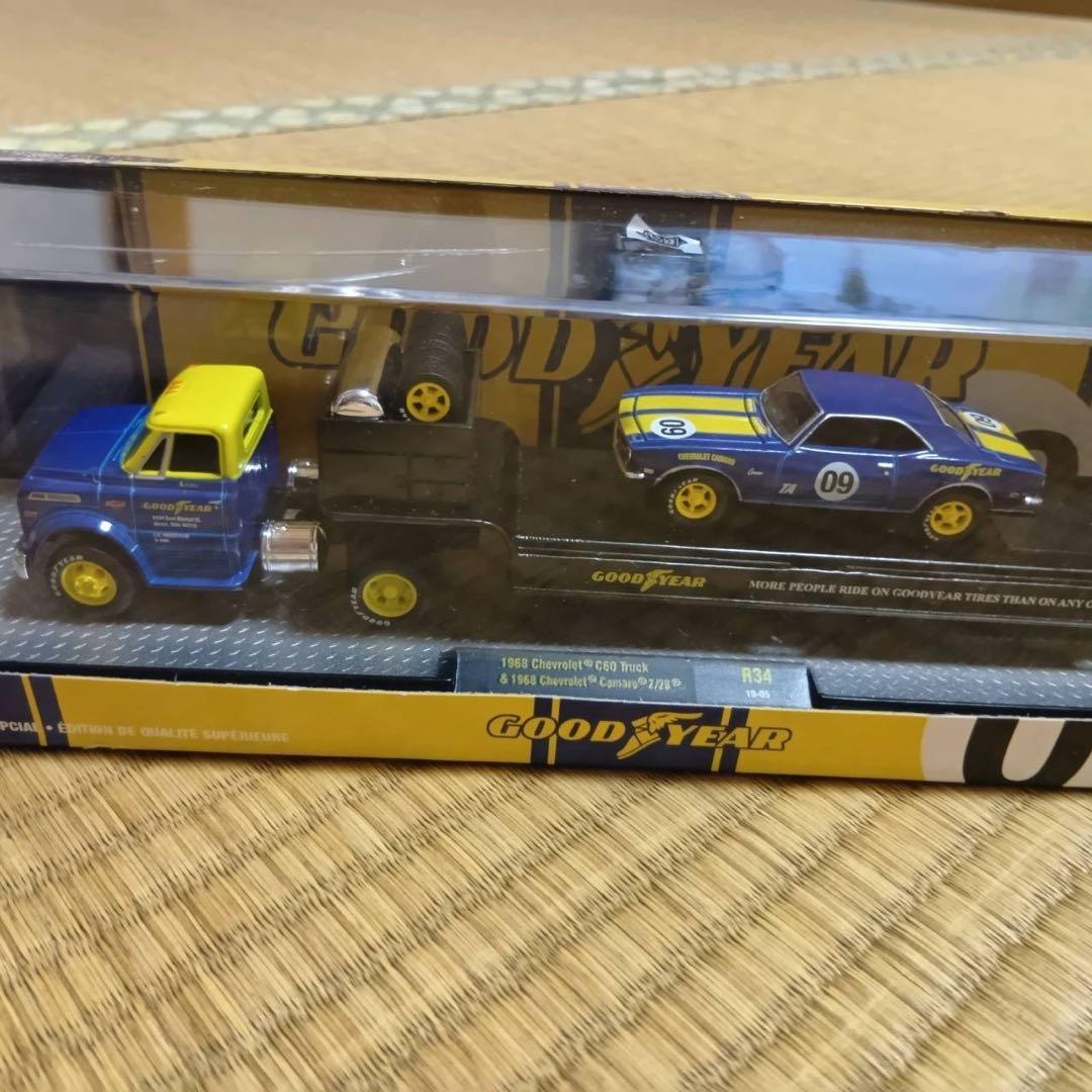 【5点セット】ホットウィール　トランスポーター　M2 トレーラー　セット