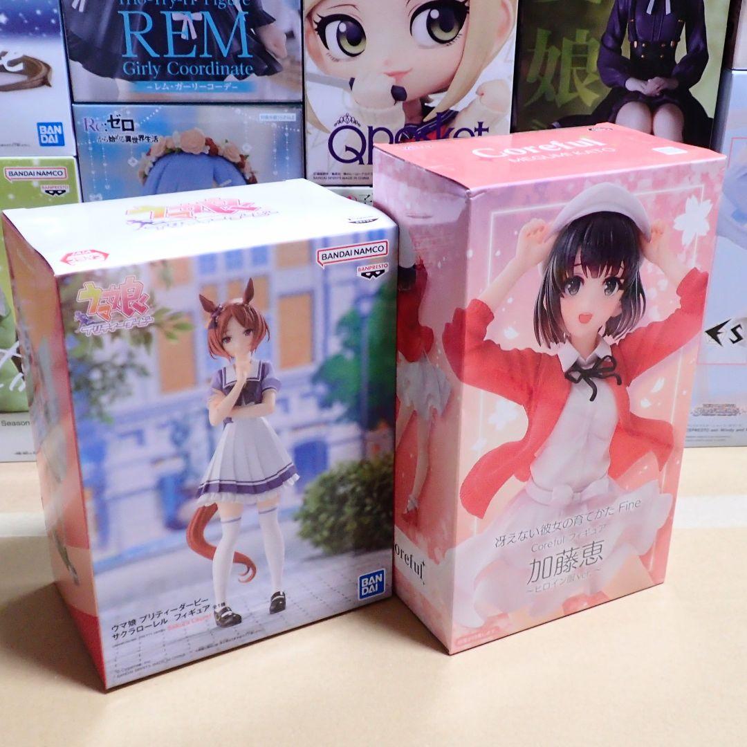 プライズ まとめ売り 38個 フィギュア エヴァンゲリオン ヒロアカ ぼざろ 等