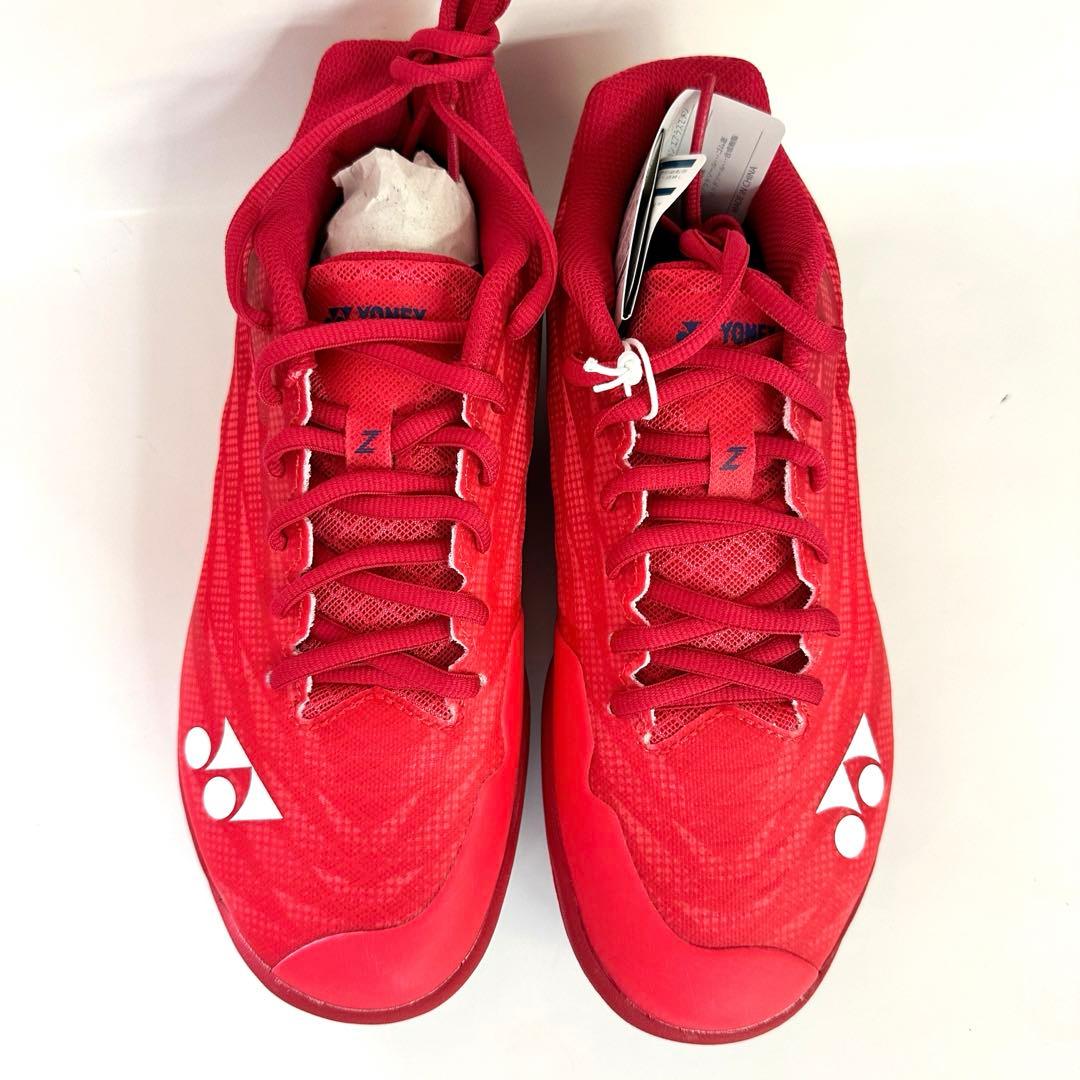 ⭐️限定カラー⭐️ヨネックス パワークッション エアラスZ メン 25 ルビーレッド