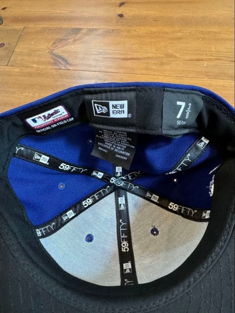 ドジャース　大谷翔平 サイン&背番号入り ニューエラ キャップ 7 3/8