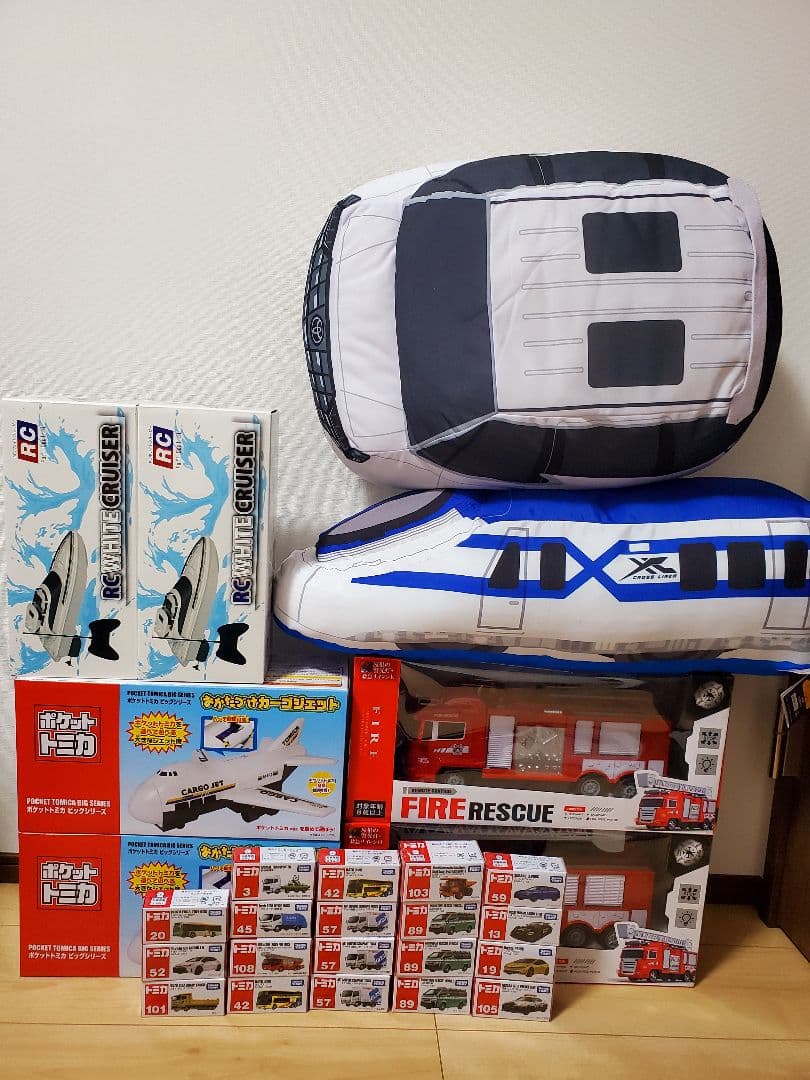男の子必見！【新品・未使用】トミカや大型車両等・激安超大量まとめ売り祭りセット！