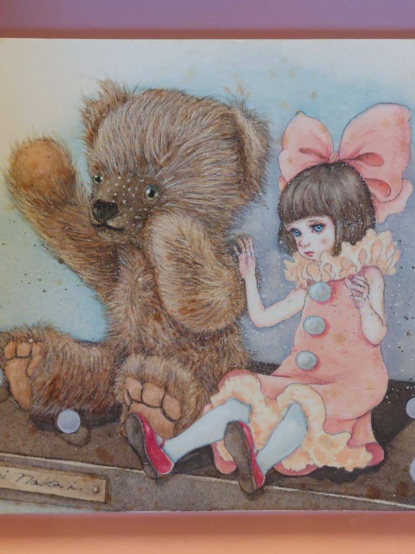 柘榴さん絵画作品「午前零時の魔法」