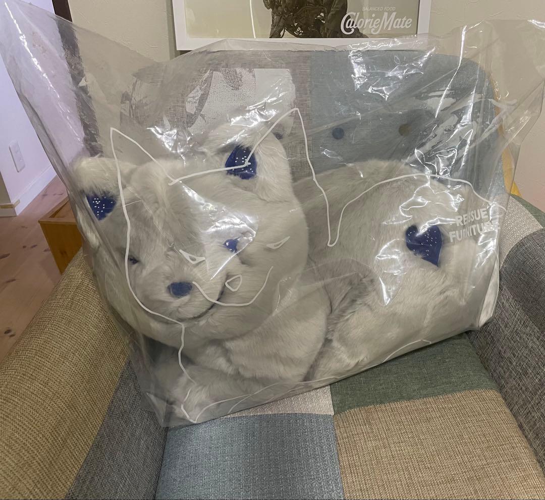 リイシューねこちゃん　grande ライトグレー