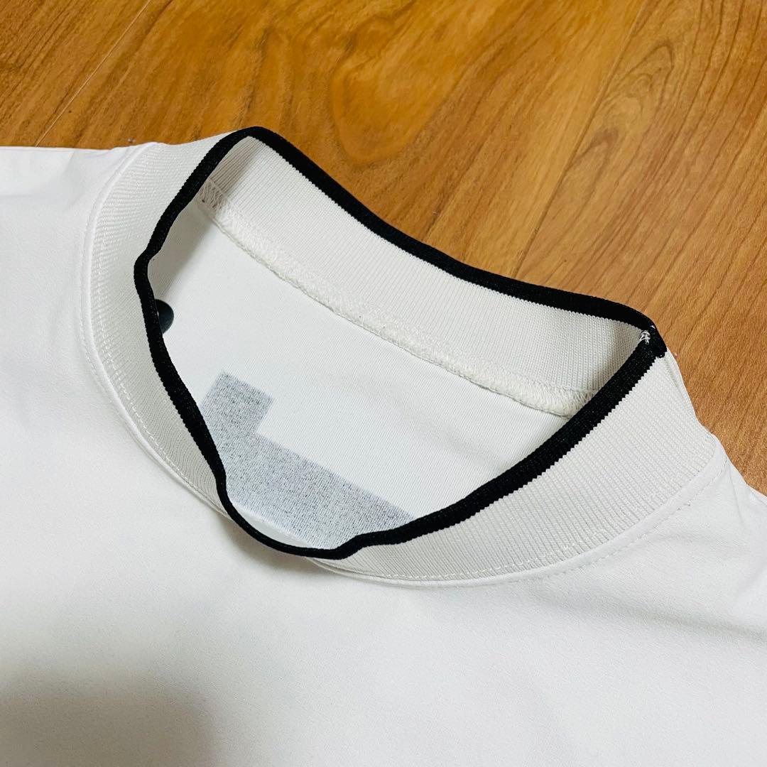 TFW49 モックネック　Tシャツ ホワイト　XL junhashimoto