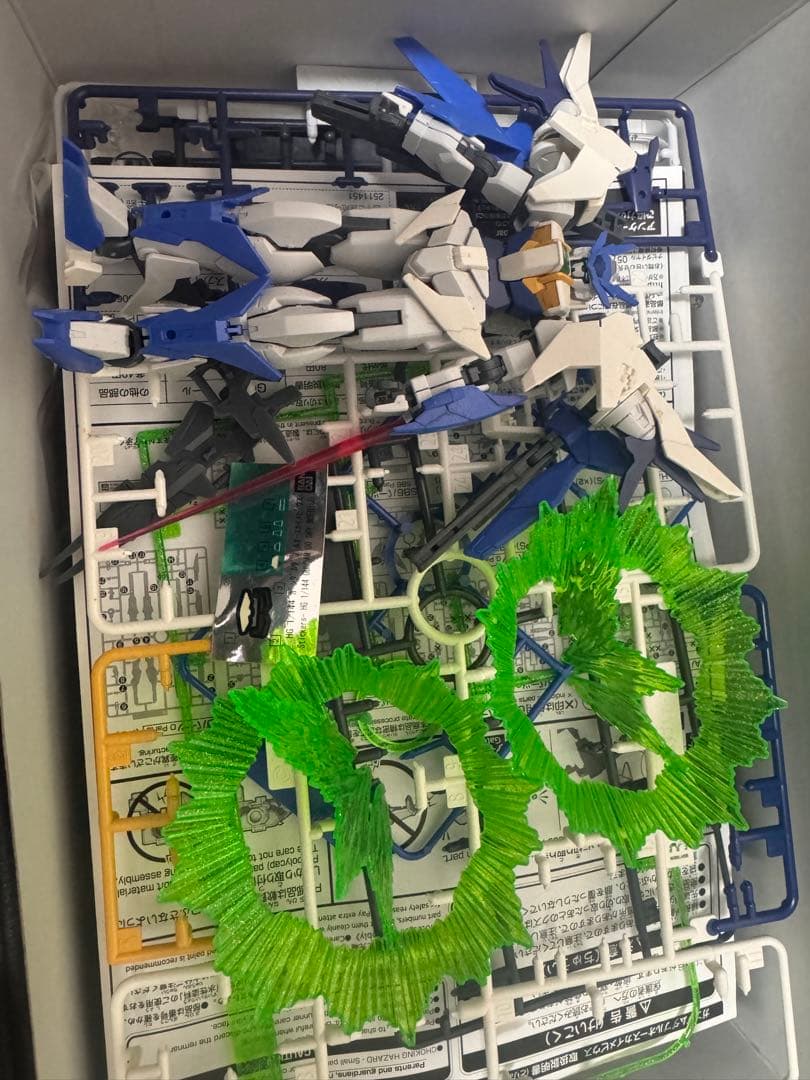 ダブルオースカイメビウス アースリィ(クリアカラー) ユーラヴェン 組み立て済