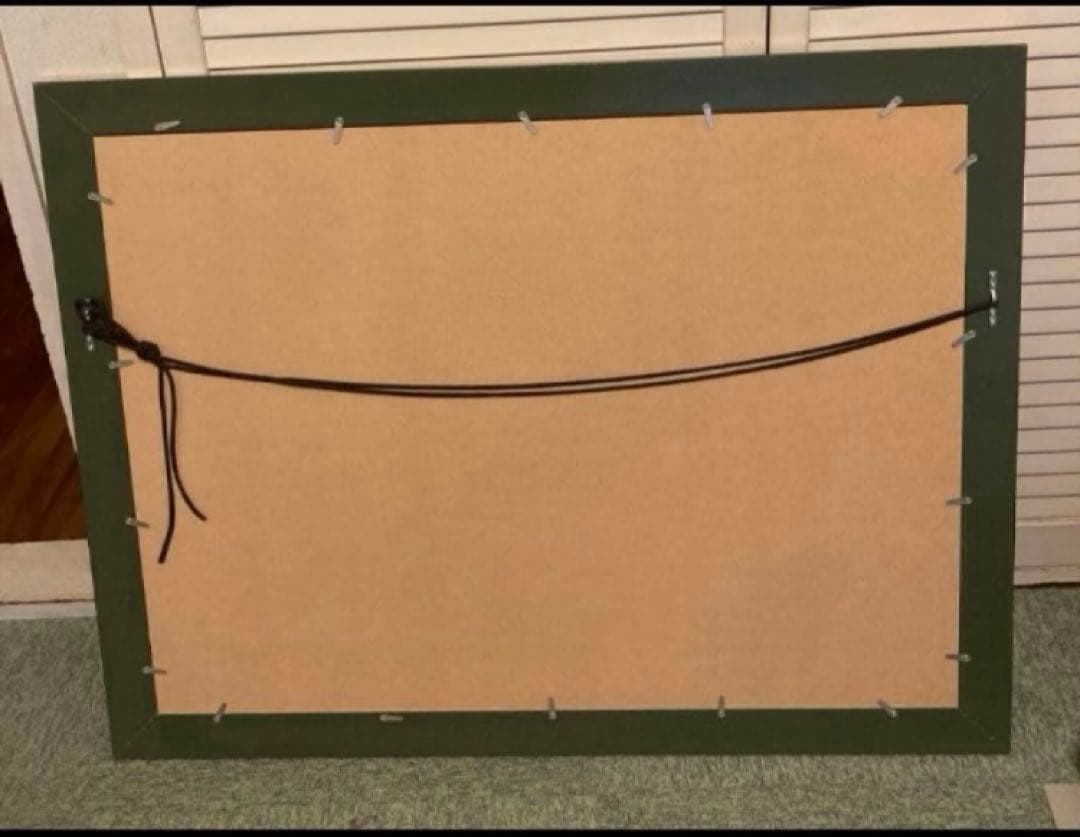 絵画　「地中海への道」　セルジュ・ルゴン