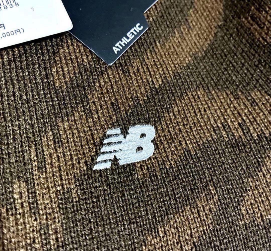 新品　NEW BALANCE GOLF メンズ ゴルフニット　総柄　　サイズ7