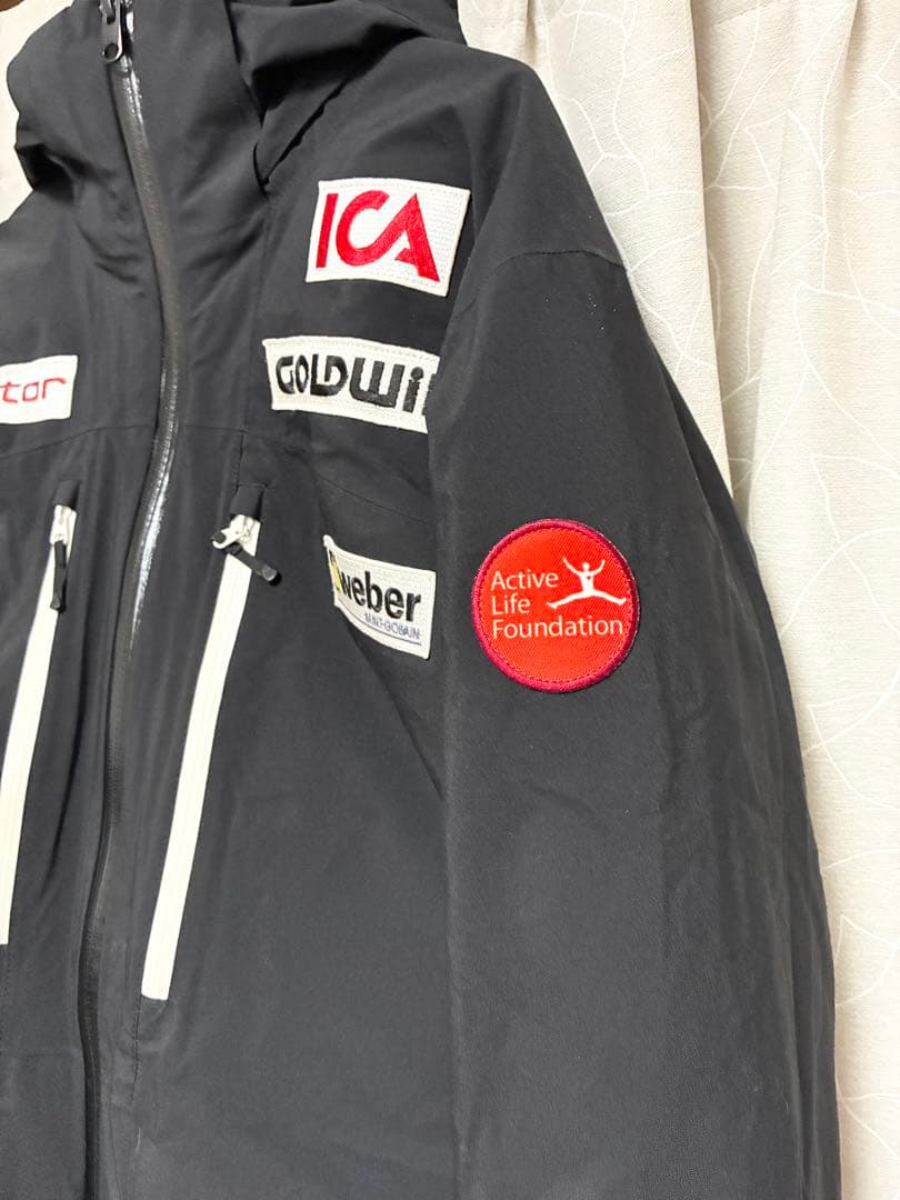 レア【GOLDWIN】M スキー、スノボ　スウェーデン ウェア セット AUDI