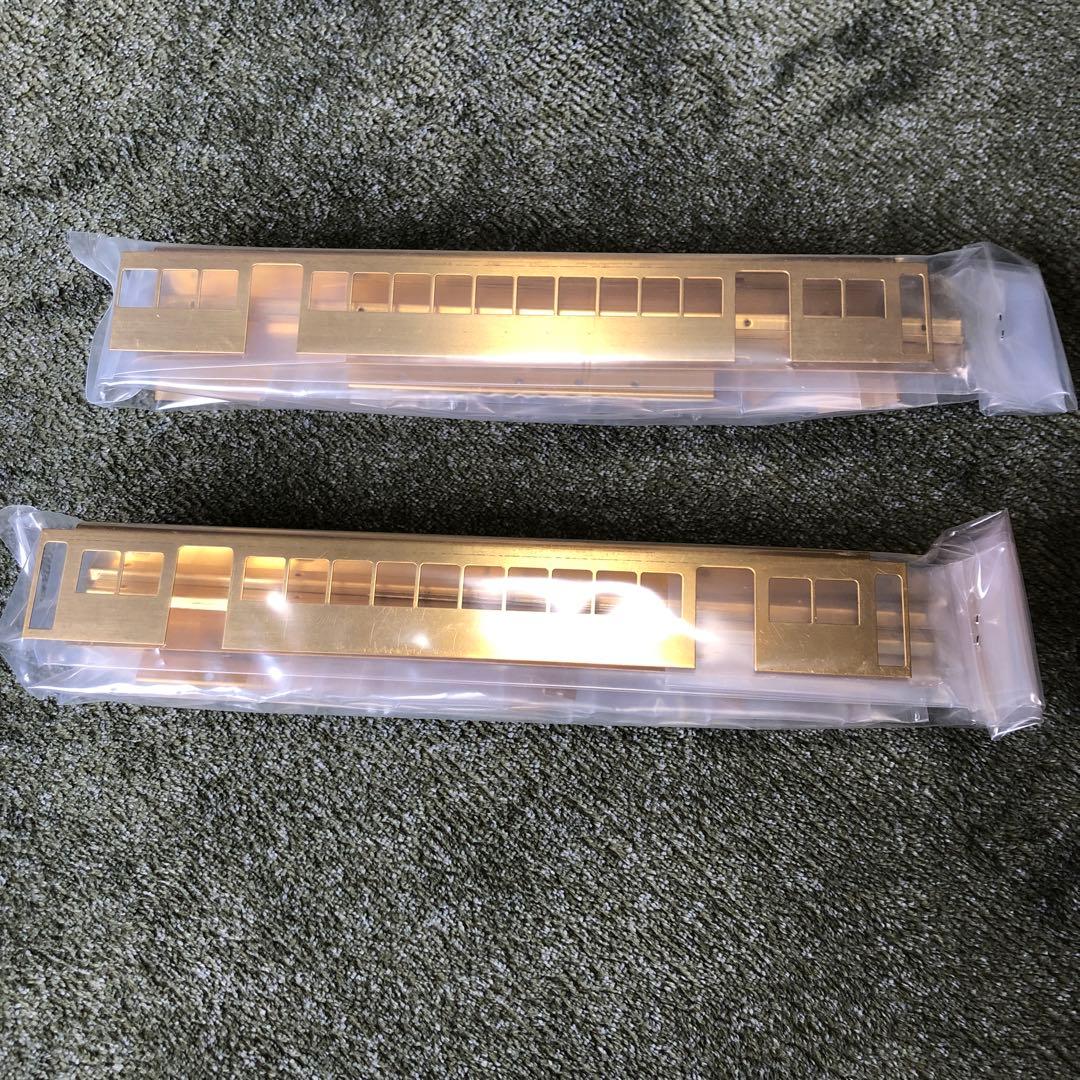 谷川製作所　名鉄3600系車体バラキット2両セット、床下器具付き。