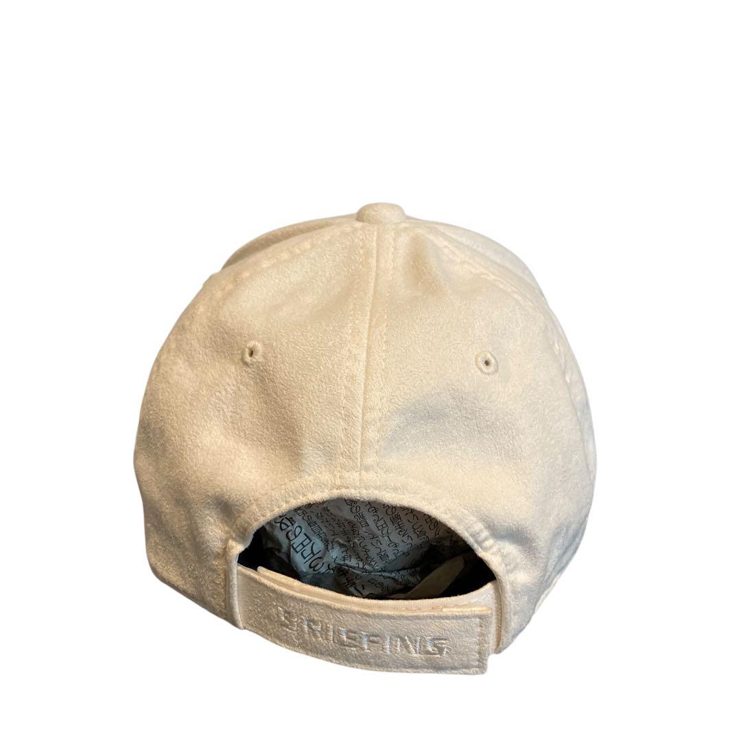 【BRIEFING GOLF】 MENS SUEDE INITIAL CAP