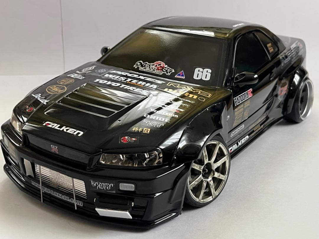 タミヤ 1/10 NISMO R34 GT-R Z-tune 塗装済完成ボディ