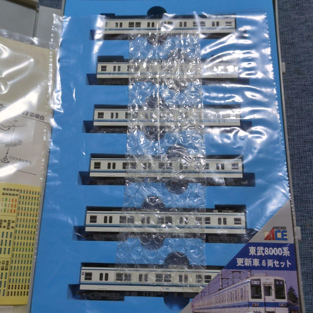 マイクロエース　A-0102 東武鉄道　8000系　更新車6両セット