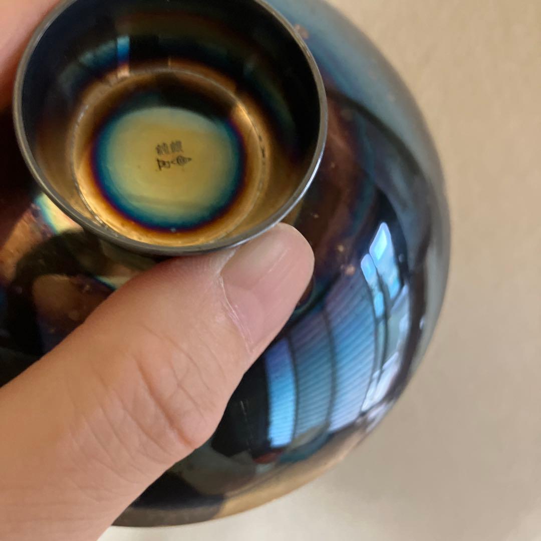 純銀 昭和54年 東京都知事 永年勤続感謝記念 工芸品 ★変色してます