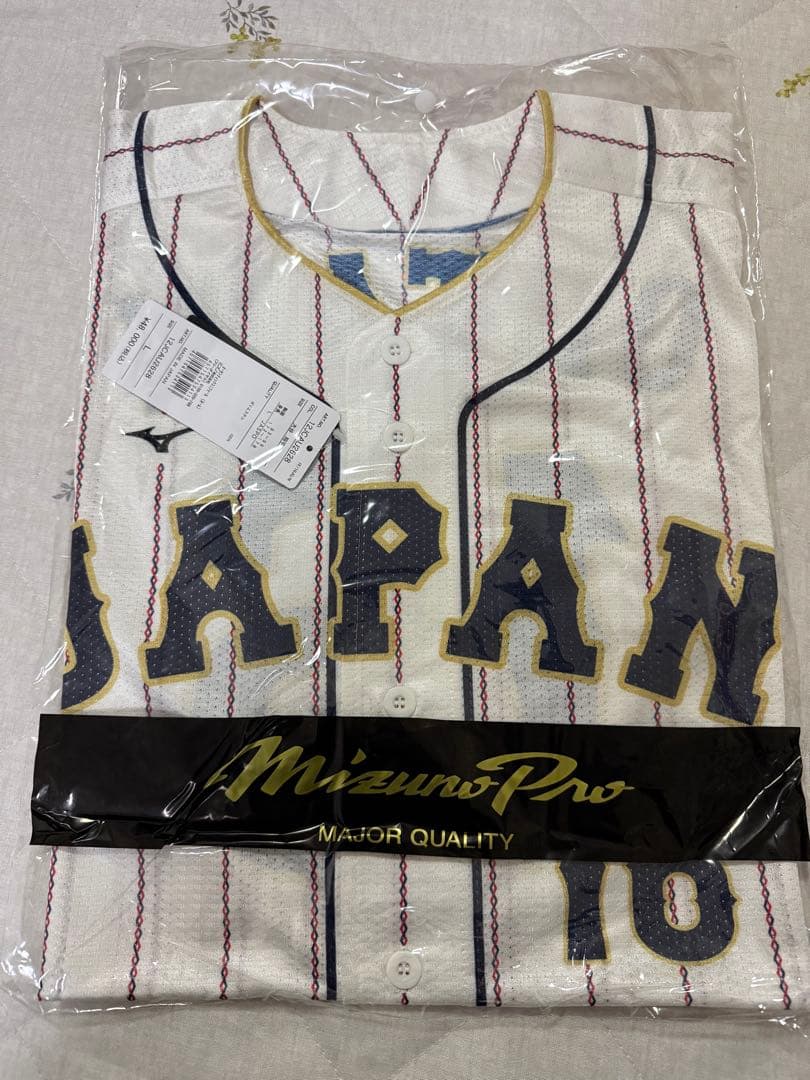 【新品未開封】2023WBC オーセンティックユニフォーム　大谷翔平　Lサイズ