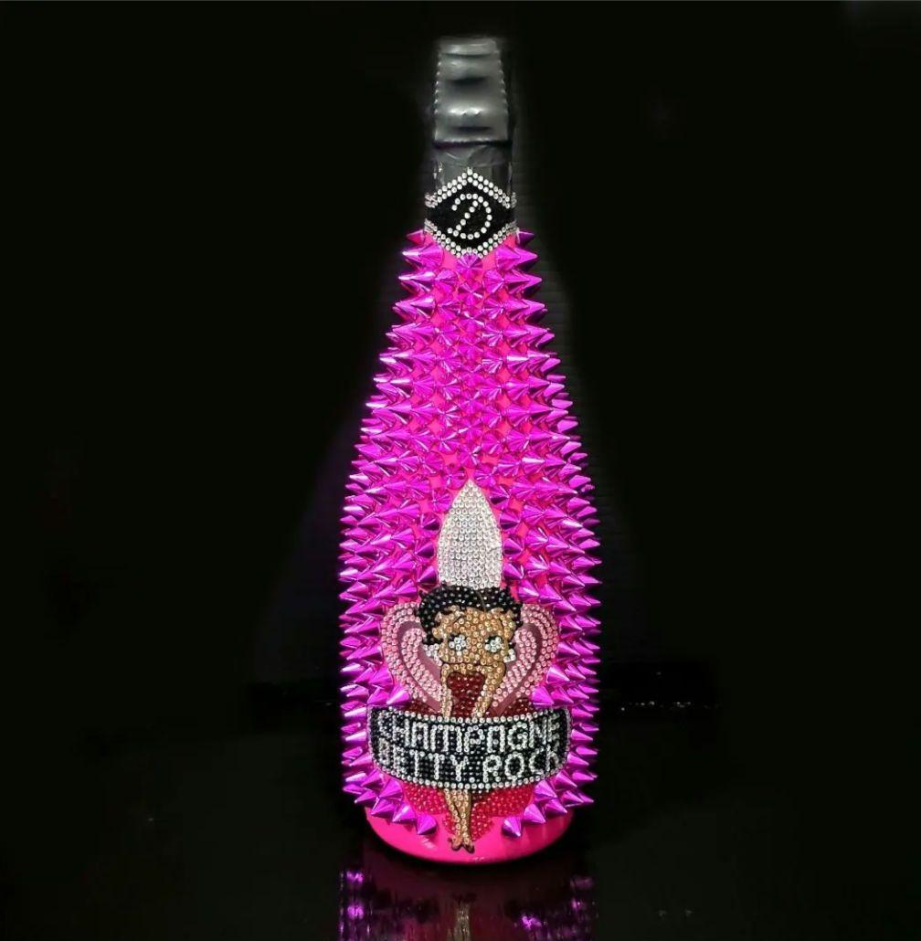 【24時間以内発送】 BETTY ROCK Pink スタッズボトルBOXset