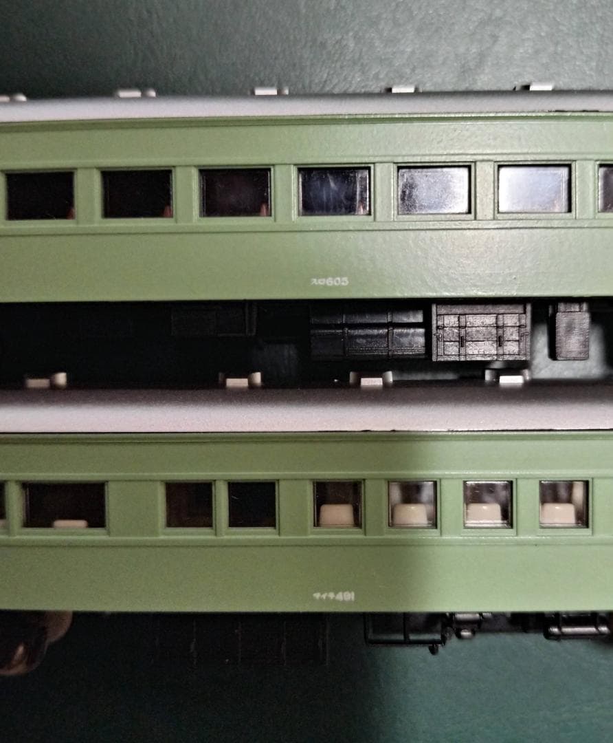 ②　Nゲージ　青大将　 FE58 + 客車　6両　【即購入可】