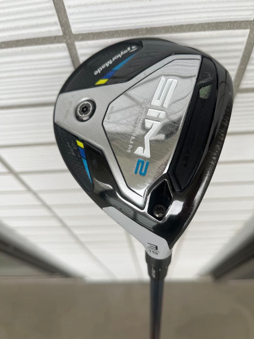 中古テーラーメイド　SIM2 フェアウェイウッド　3W（シャフト新品・未開封）