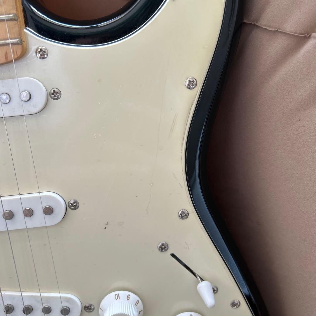 SELDER サンバースト エレキギター チューナー・ソフトカバー・ピック付き