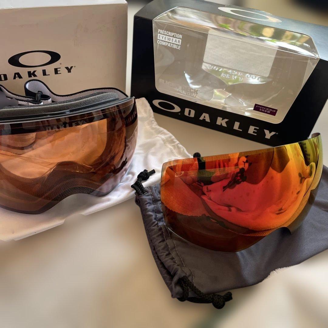 OAKLEY フライトデッキXL ＋社外レンズ