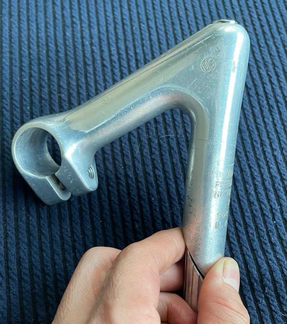 NJS NITTO 軽合ステム　100mm 58° 競輪　ピスト　ロードバイク